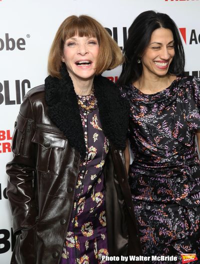 Anna Wintour and Huma Abedin Photo