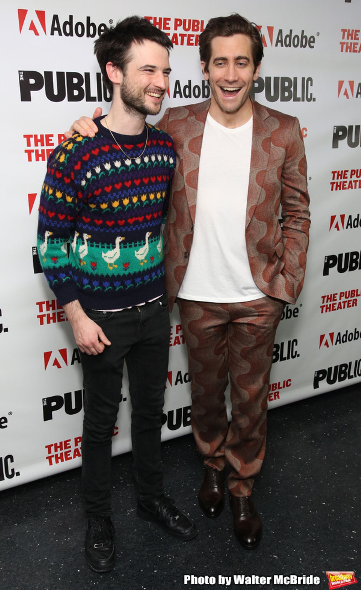 Tom Sturridge and Jake Gyllenhaal at 