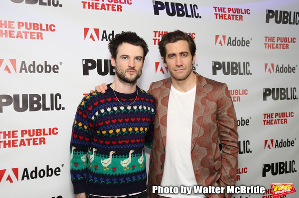 Tom Sturridge and Jake Gyllenhaal  at 