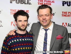 Tom Sturridge and Simon Stephens @ BroadwayWorld Tom Sturridge and Simon Stephens Photo