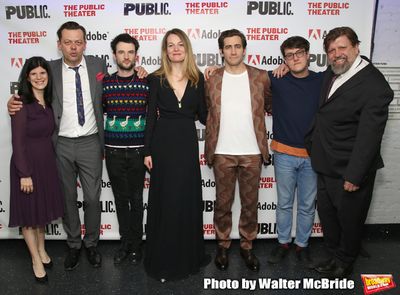 Mandy Hackett, Simon Stephens, Tom Sturridge, Carrie Cracknell, Jake Gyllenhaal, Nick Photo