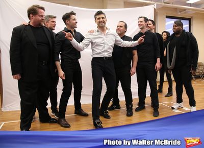 Kevin Kern, John Treacy Egan, Corey Cott, Tony Yazbeck,  Eliseo Roman, Chris Dwan, Ke Photo