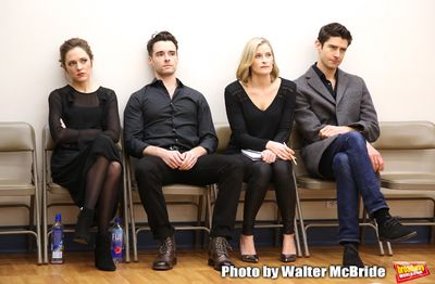 Laura Osnes, Corey Cott, Dana Costello and Drew Gehling  Photo