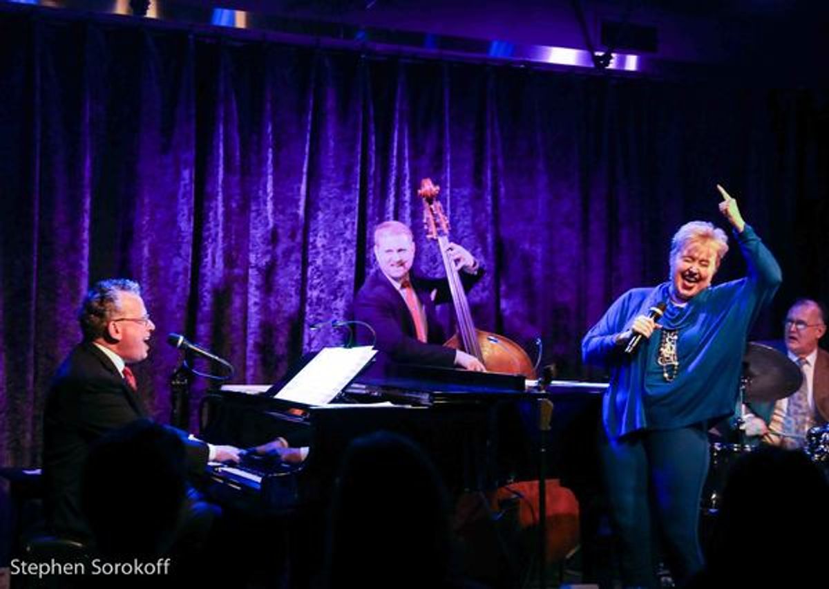 Billy Stritch, Michael O'Brien, Sally Mayes, David Meade at 