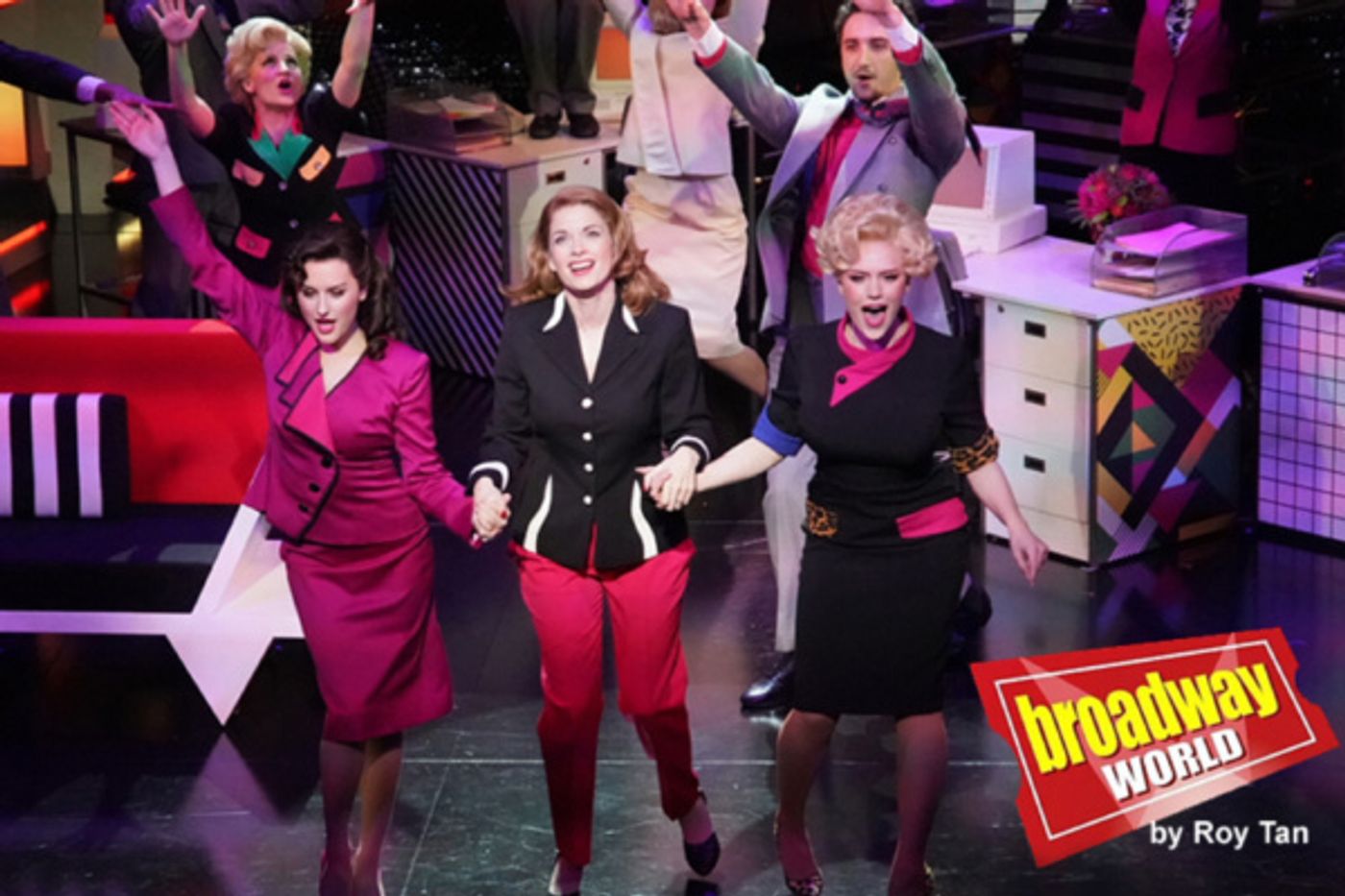 Photo Flash: Get a Look at 9 TO 5 At London Savoy Theatre  Image