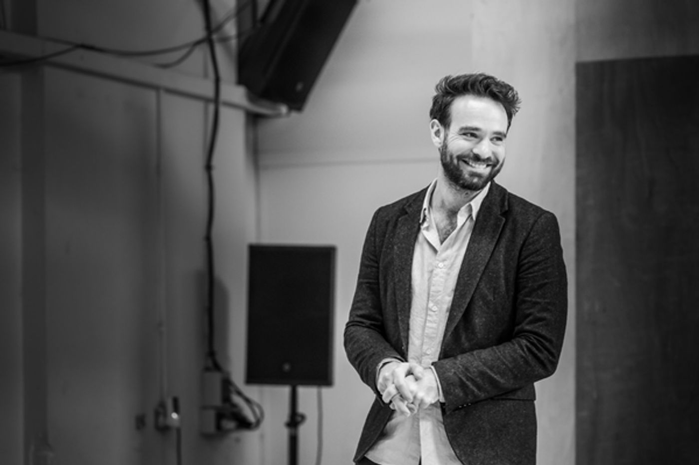 Photo Flash: In Rehearsal with Tom Hiddleston, Charlie Cox and More for BETRAYAL  Image