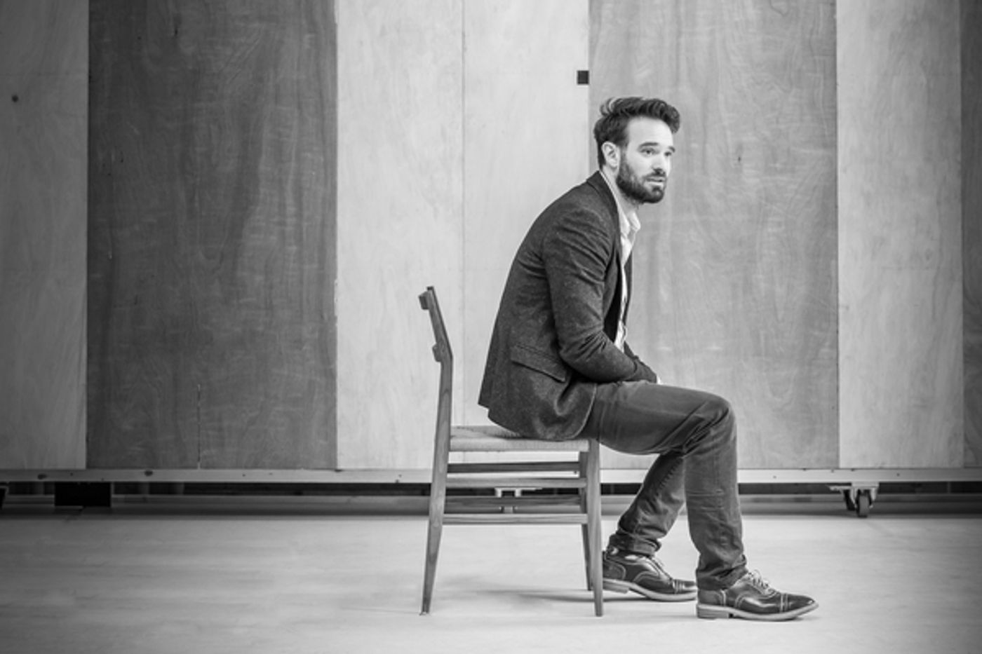 Photo Flash: In Rehearsal with Tom Hiddleston, Charlie Cox and More for BETRAYAL  Image