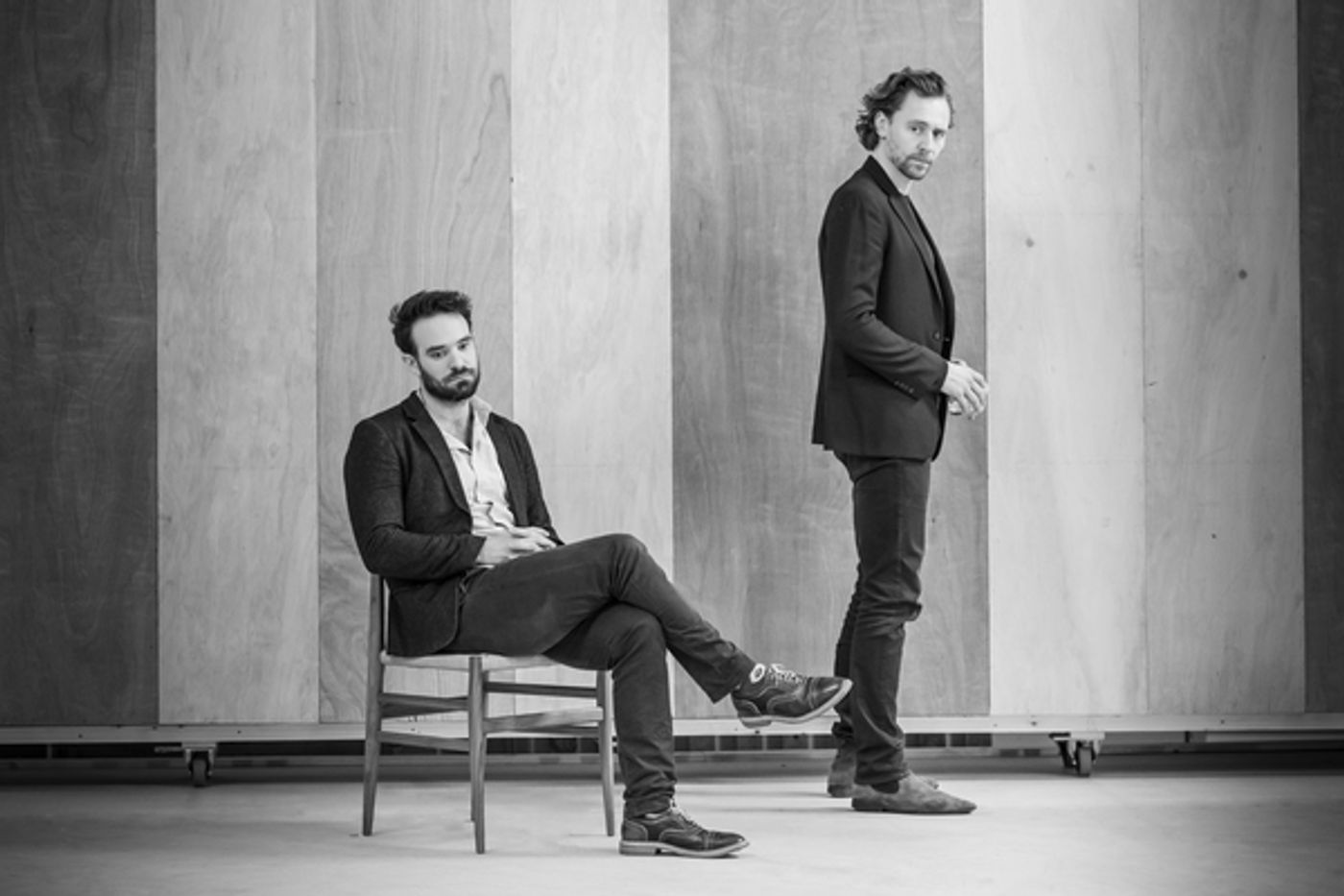 Photo Flash: In Rehearsal with Tom Hiddleston, Charlie Cox and More for BETRAYAL  Image