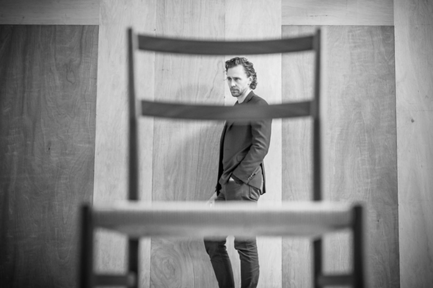 Photo Flash: In Rehearsal with Tom Hiddleston, Charlie Cox and More for BETRAYAL  Image