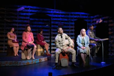 Andrea Dennison-Laufer, Danielle Philapil, Tanika Baptiste, Jon-David Randle, Juliana Photo