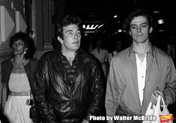 Albert Finney, Michael O'Keefe and Janet Suzman take in a Broadway Show in New York C Photo