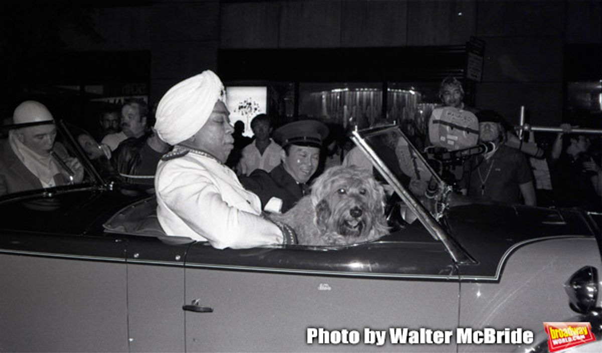 Albert Finney takes in a Broadway Show in New York City. September 30, 1981 at 