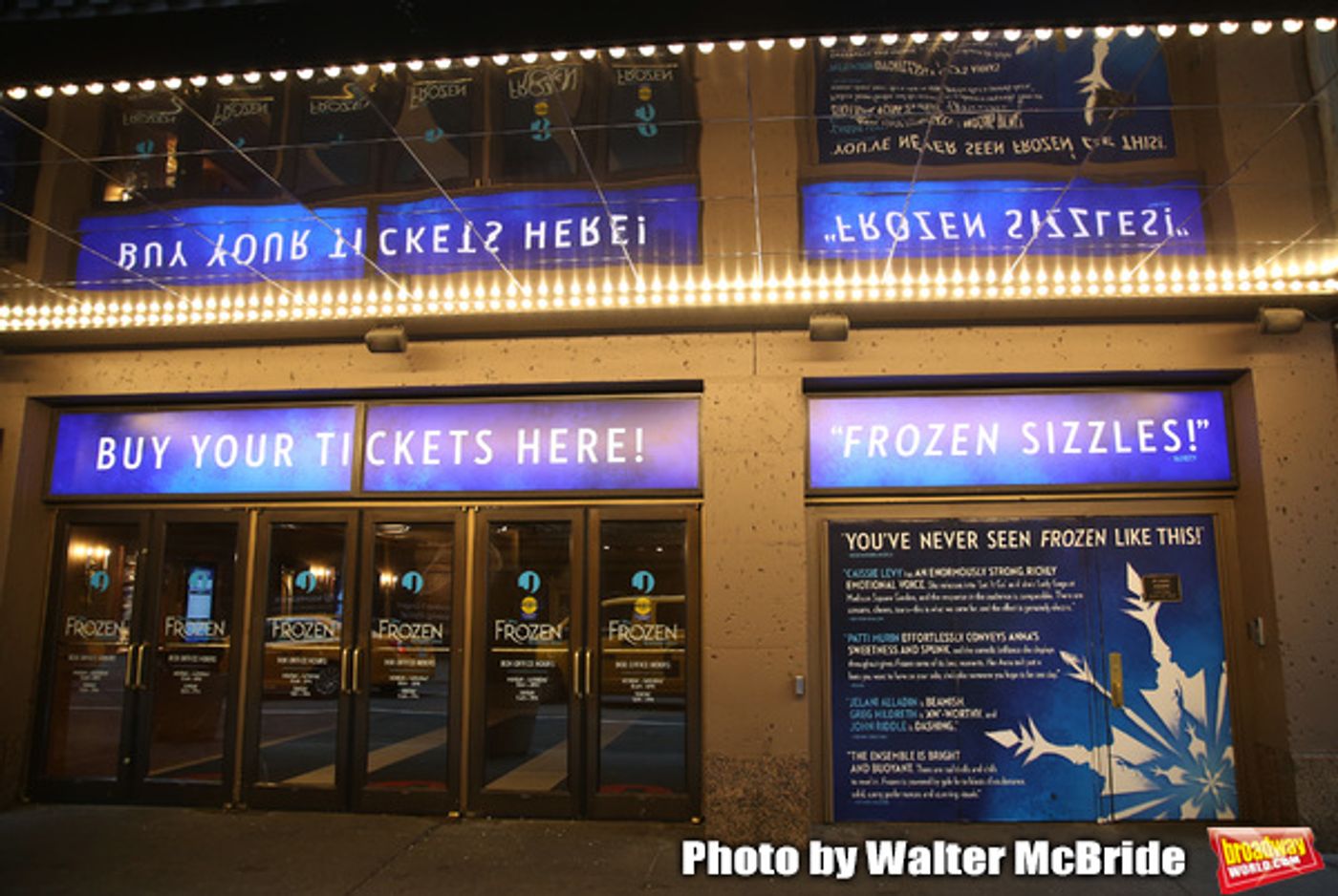 Photos: FROZEN Gets a Marquee Upgrade For 2019  Image