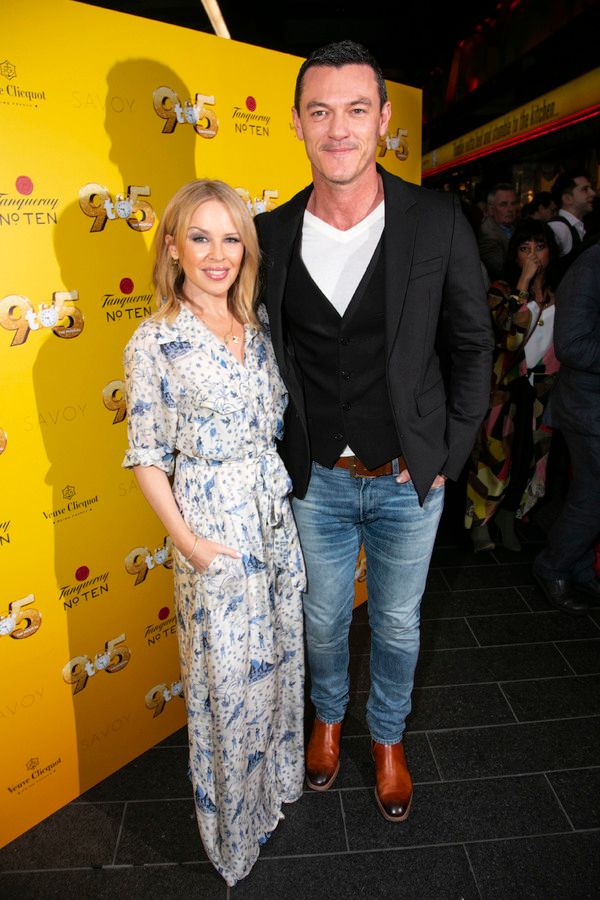 Kylie Minogue and Luke Evans Photo
