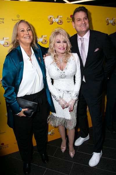 Patricia Resnick (Author), Dolly Parton (Music/Lyrics) and Jeff Calhoun (Director) Photo