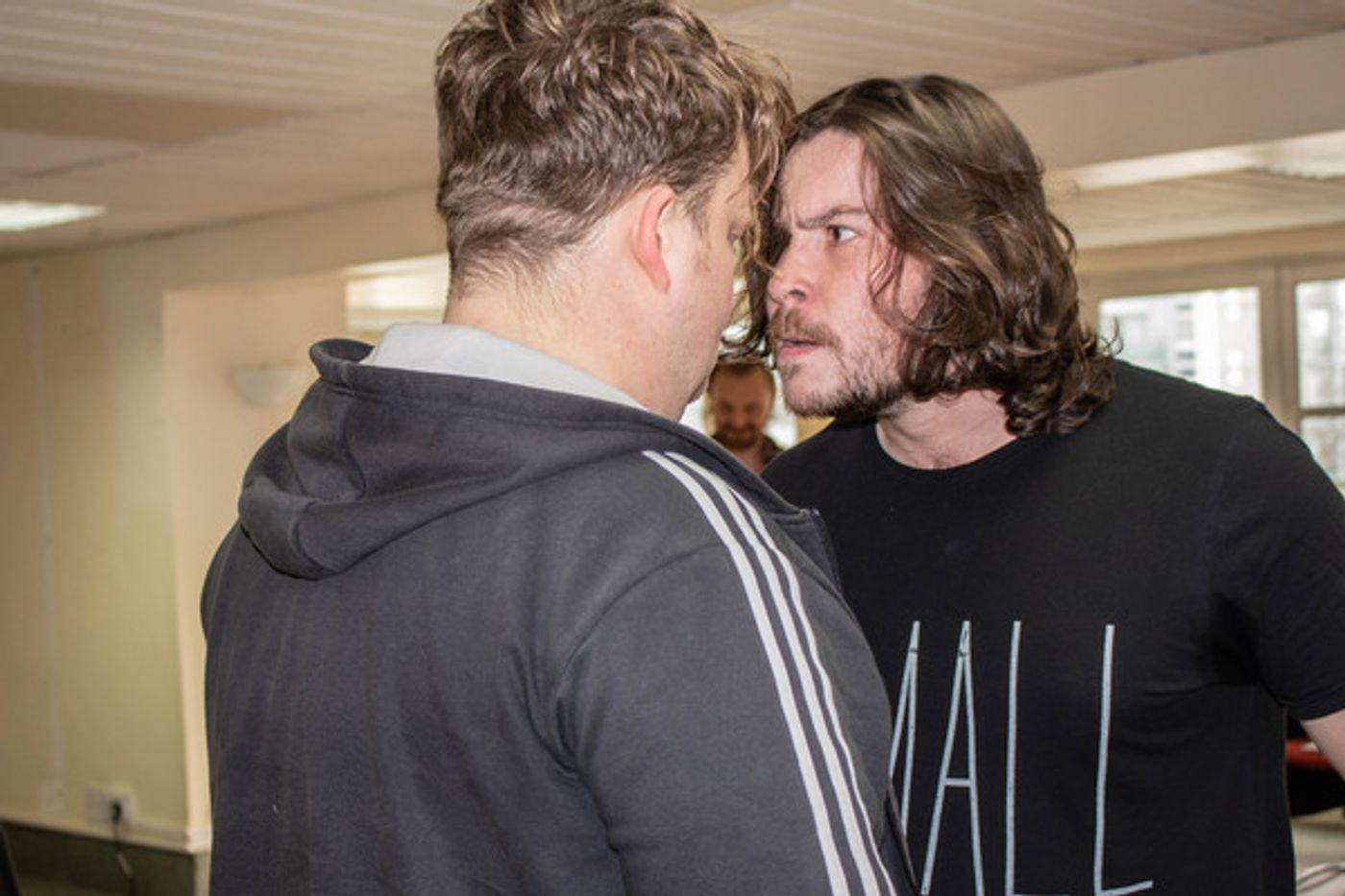 Photo Flash: Inside Rehearsal For WE'RE STAYING RIGHT HERE at Park Theatre  Image