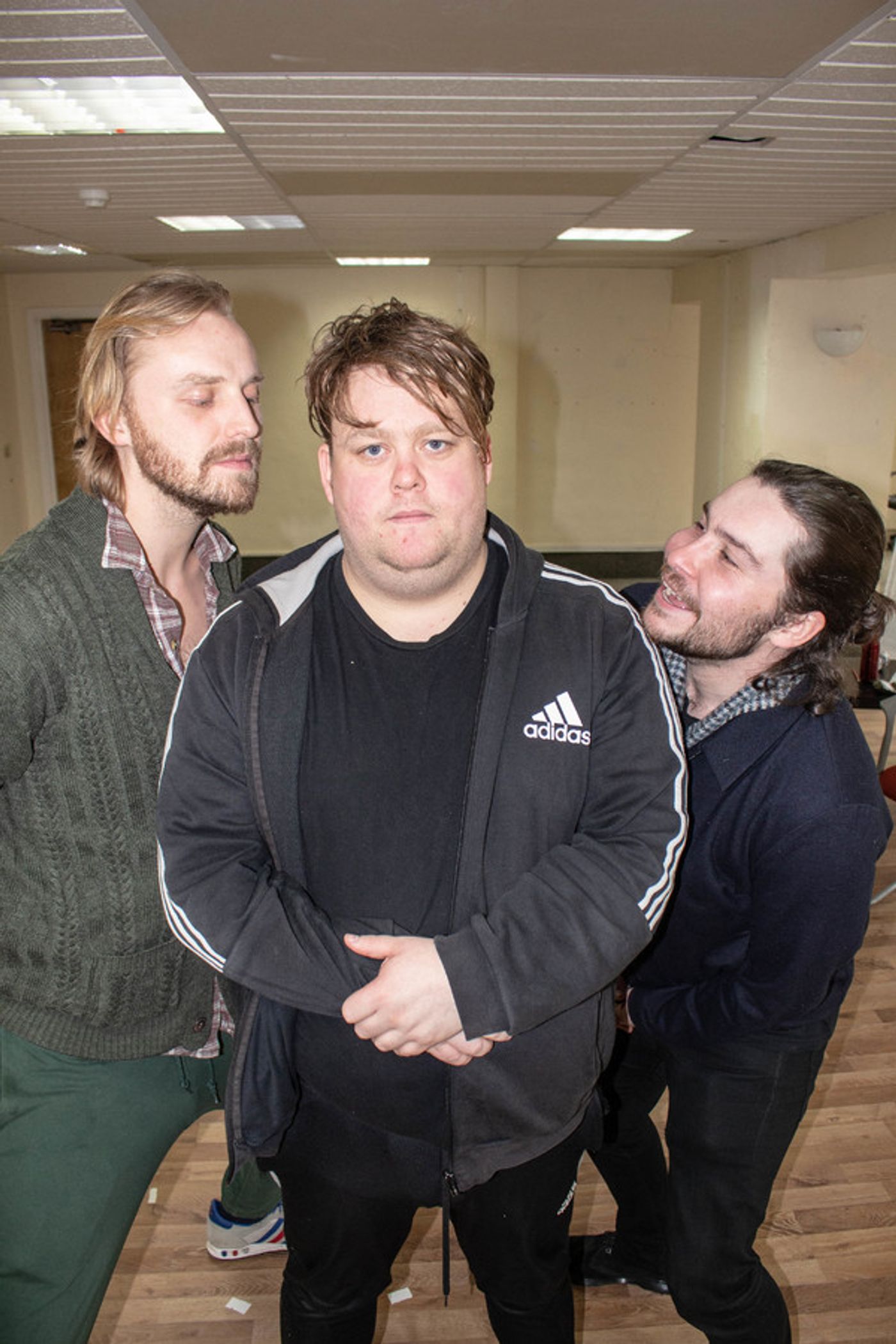 Photo Flash: Inside Rehearsal For WE'RE STAYING RIGHT HERE at Park Theatre  Image