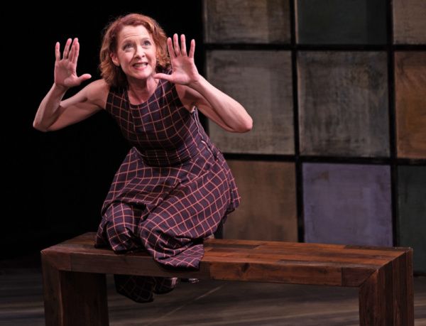 Renata Hinrichs in RandomActs. Photo by Mitch Traphagen. Photo