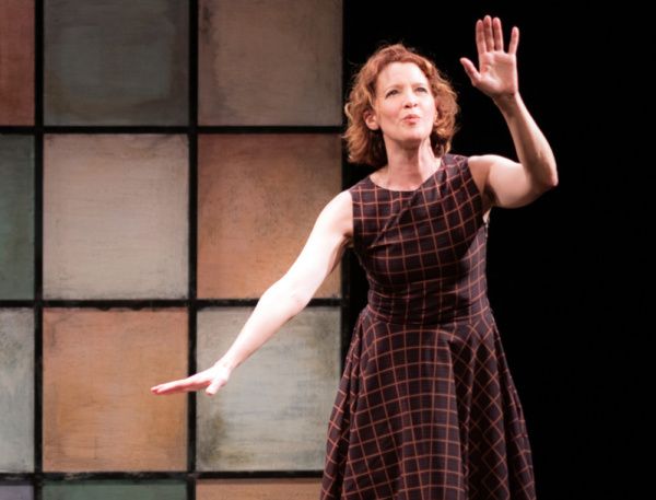 Renata Hinrichs in RandomActs. Photo by Mitch Traphagen. Photo