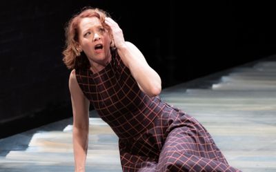 Renata Hinrichs in RandomActs. Photo by Mitch Traphagen. Photo