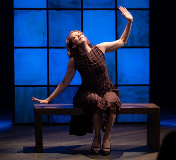 Renata Hinrichs in RandomActs. Photo by Mitch Traphagen. Photo