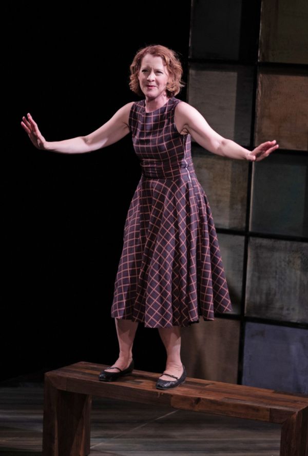 Renata Hinrichs in RandomActs. Photo by Mitch Traphagen. Photo