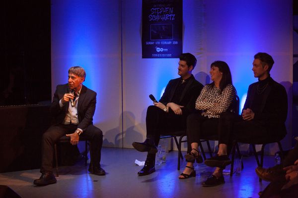 Stephen Schwartz, Joseph Houston, Katy Lipson & William Whelton Photo
