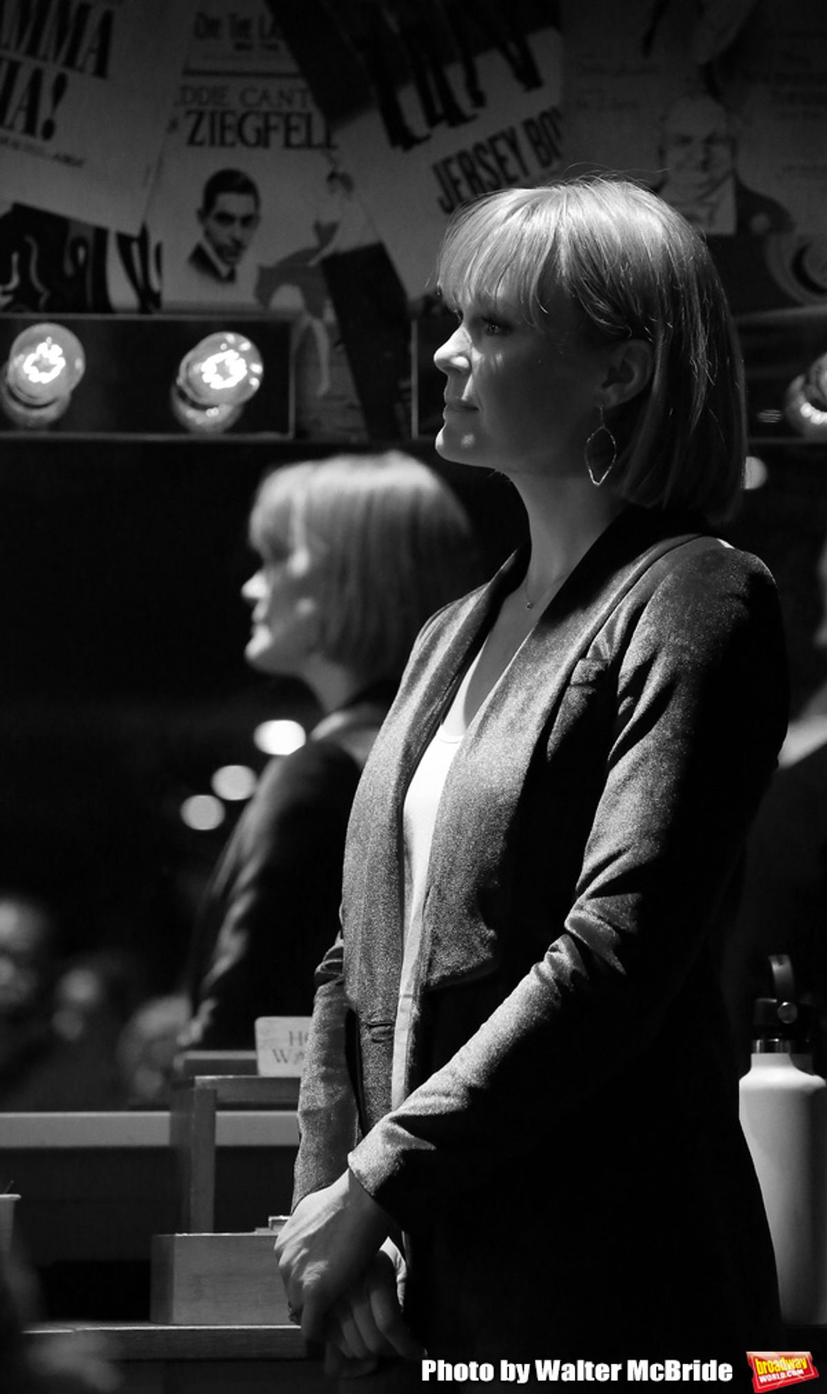 Kate Baldwin photographed at at the Green Room 42 in New York City. at 