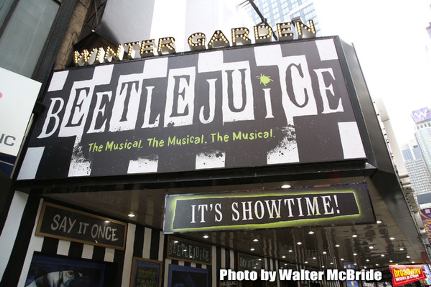 Up on the Marquee: BEETLEJUICE Arrives on Broadway  Image
