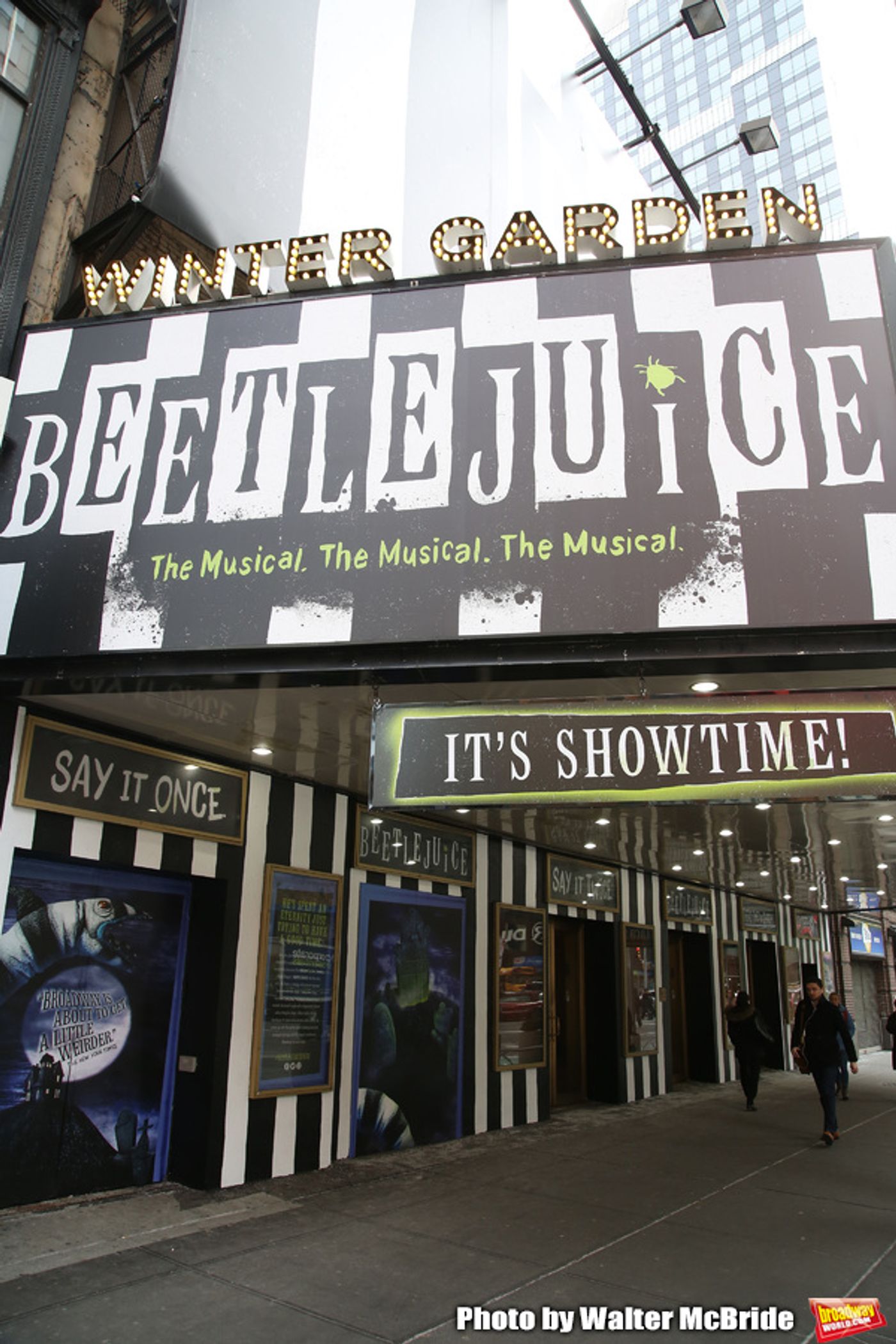 Up on the Marquee: BEETLEJUICE Arrives on Broadway  Image