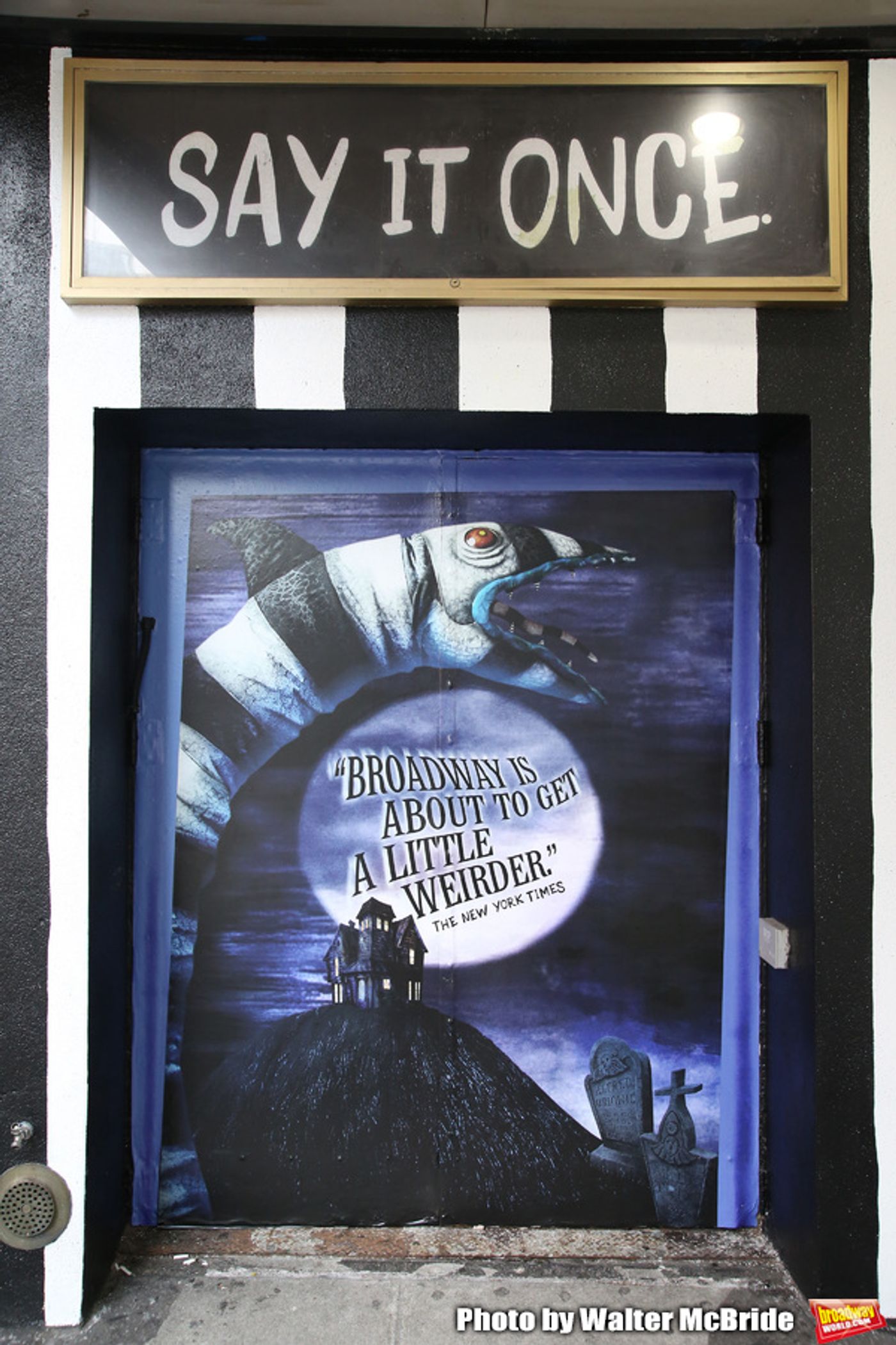 Up on the Marquee: BEETLEJUICE Arrives on Broadway  Image