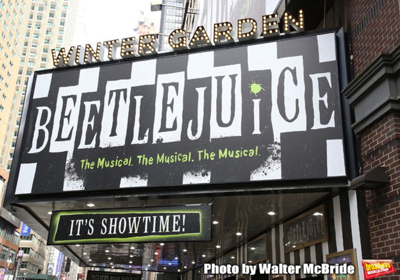 Up on the Marquee: BEETLEJUICE Arrives on Broadway  Image