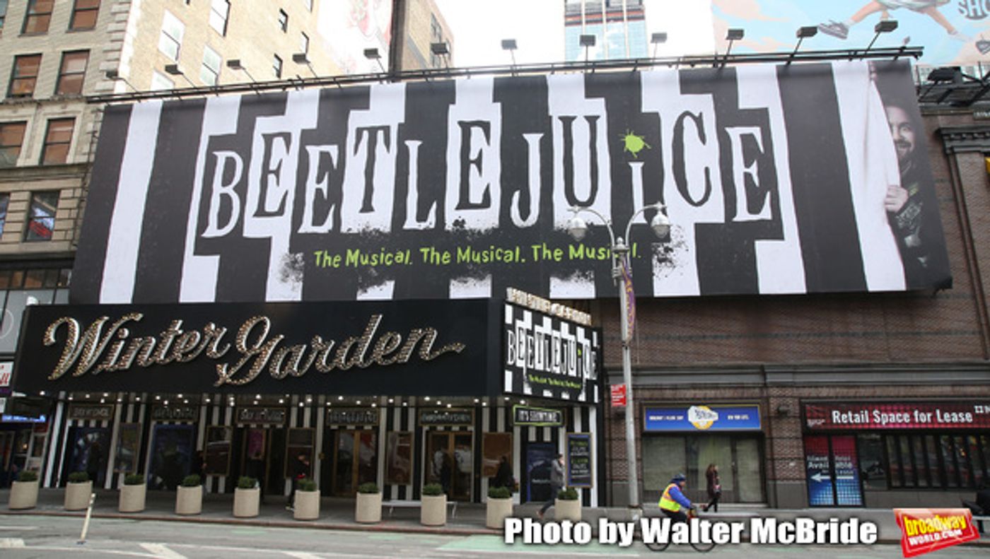 Up on the Marquee: BEETLEJUICE Arrives on Broadway  Image
