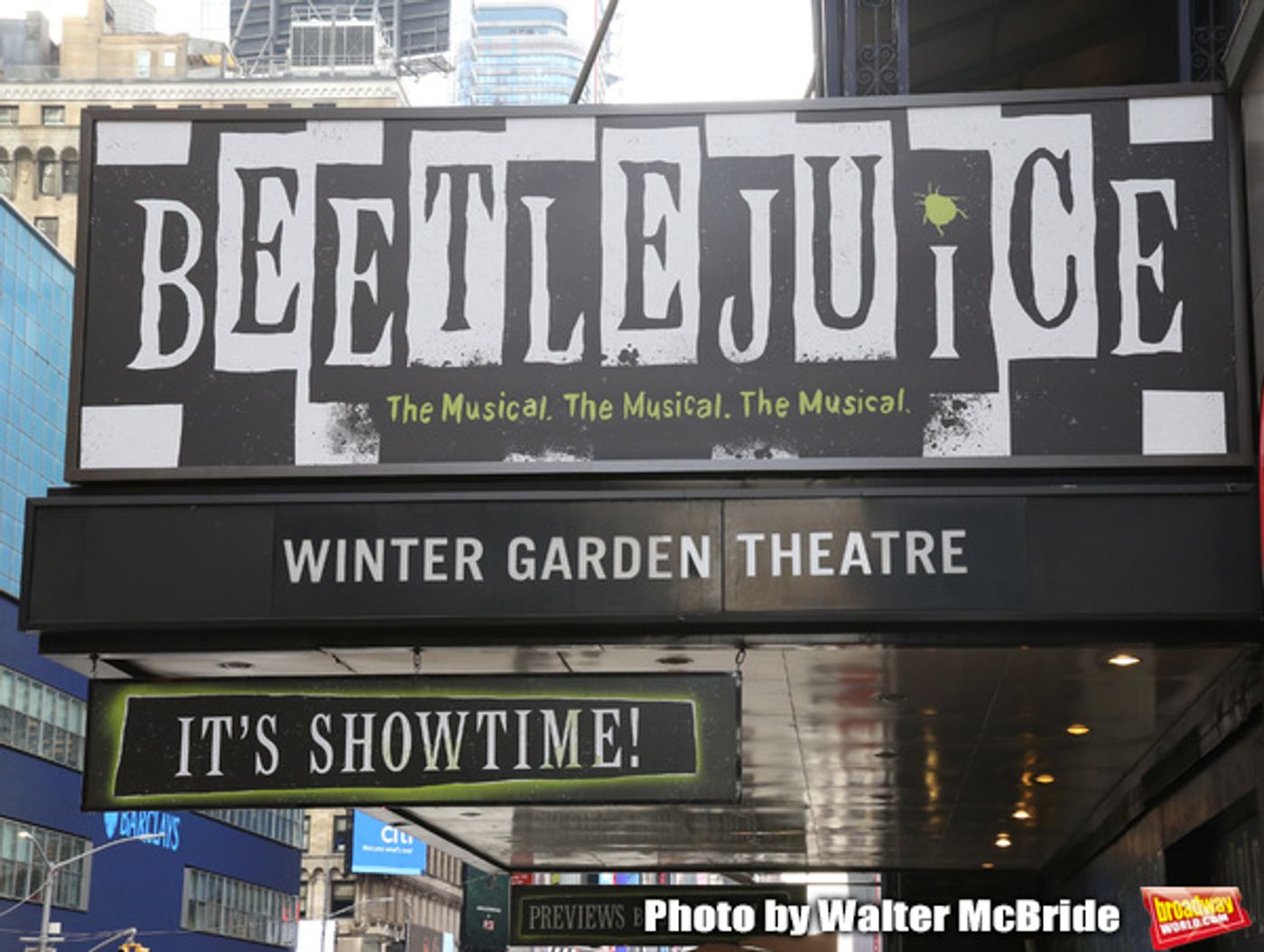 Up on the Marquee: BEETLEJUICE Arrives on Broadway  Image