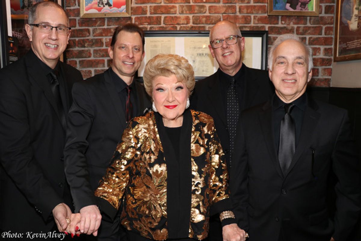 Tom Hubbard, Daniel Glass, Marilyn Maye, Jeff Harris, Jack Cavari at 