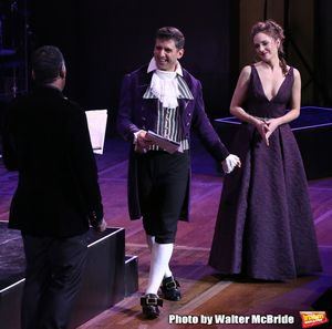 Norm Lewis, Tony Yazbeck and Laura Osnes Photo