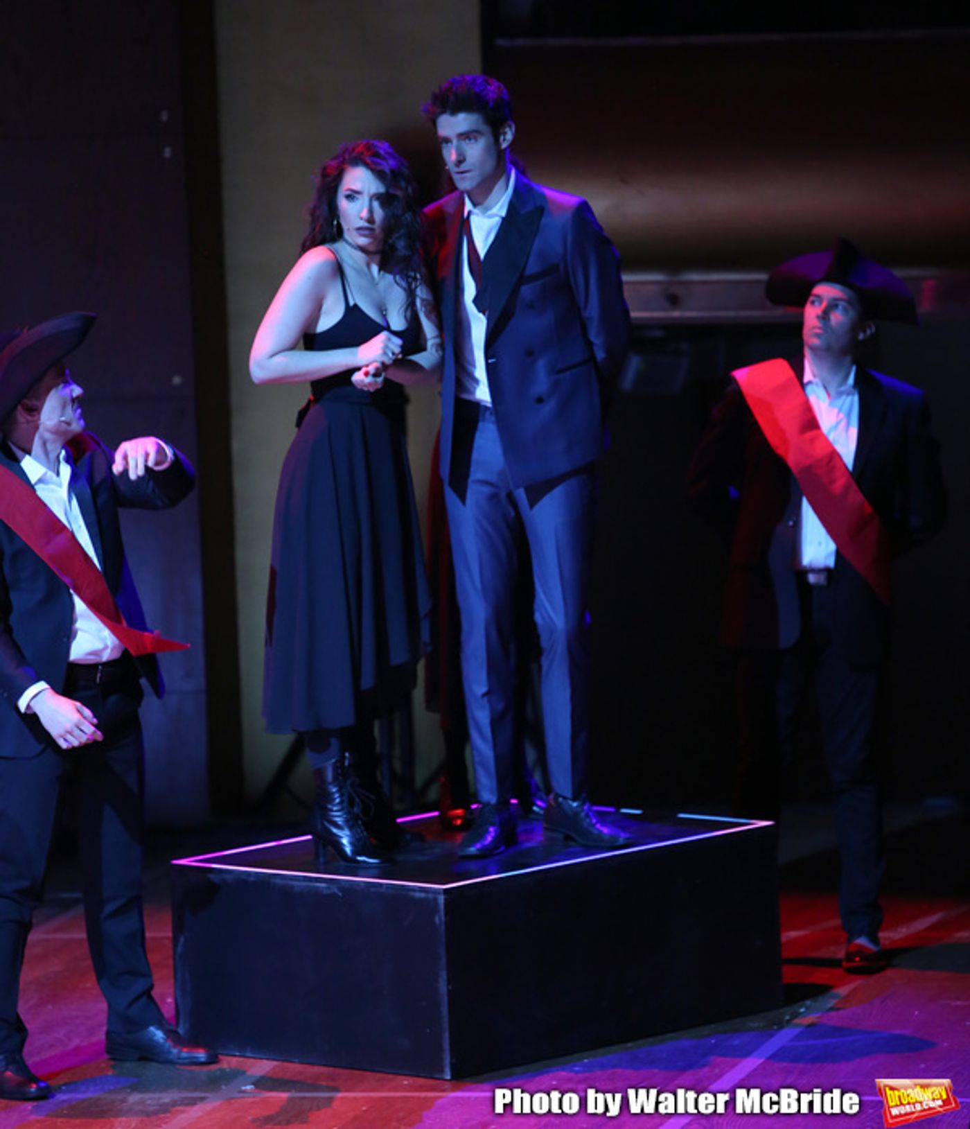 Photo Coverage: Tony Yazbeck, Laura Osnes, Corey Cott, and More in Action in THE SCARLET PIMPERNEL Concert  Image