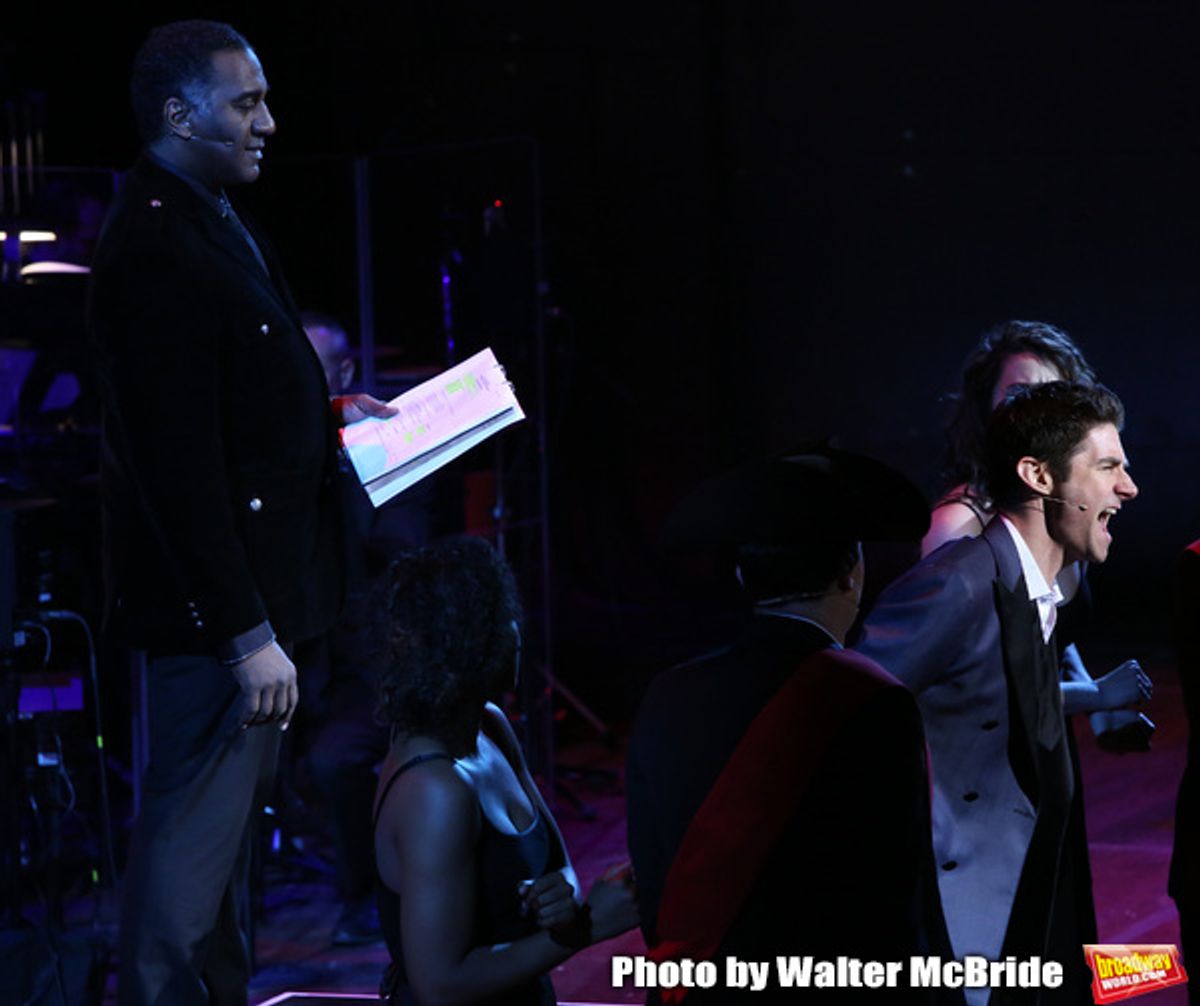 Norm Lewis and Drew Gehling at 