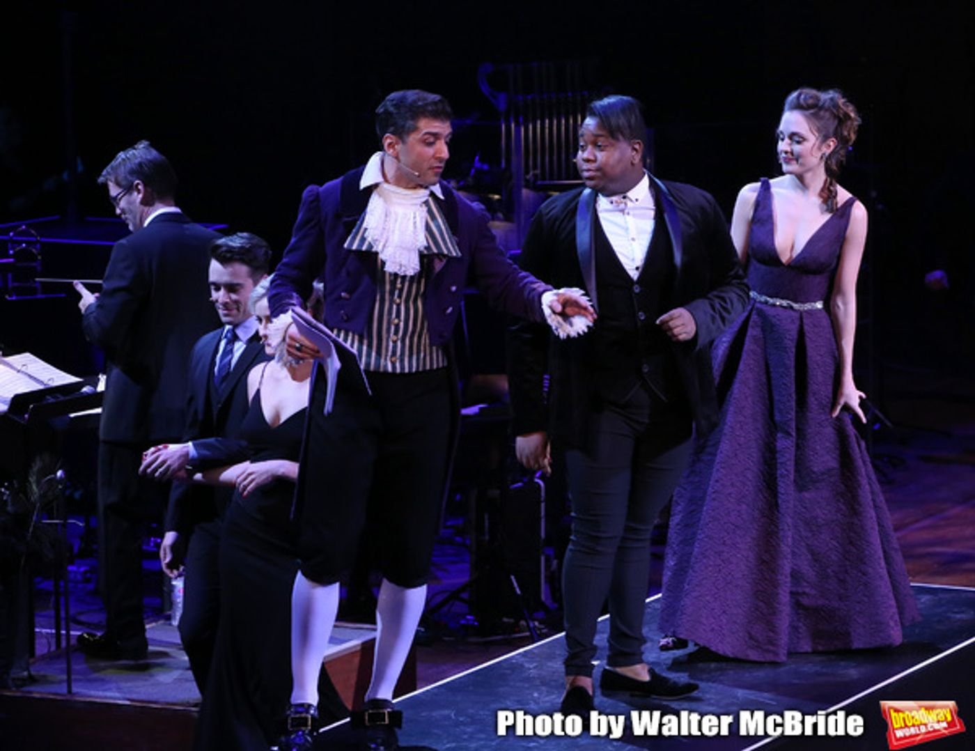 Photo Coverage: Tony Yazbeck, Laura Osnes, Corey Cott, and More in Action in THE SCARLET PIMPERNEL Concert  Image
