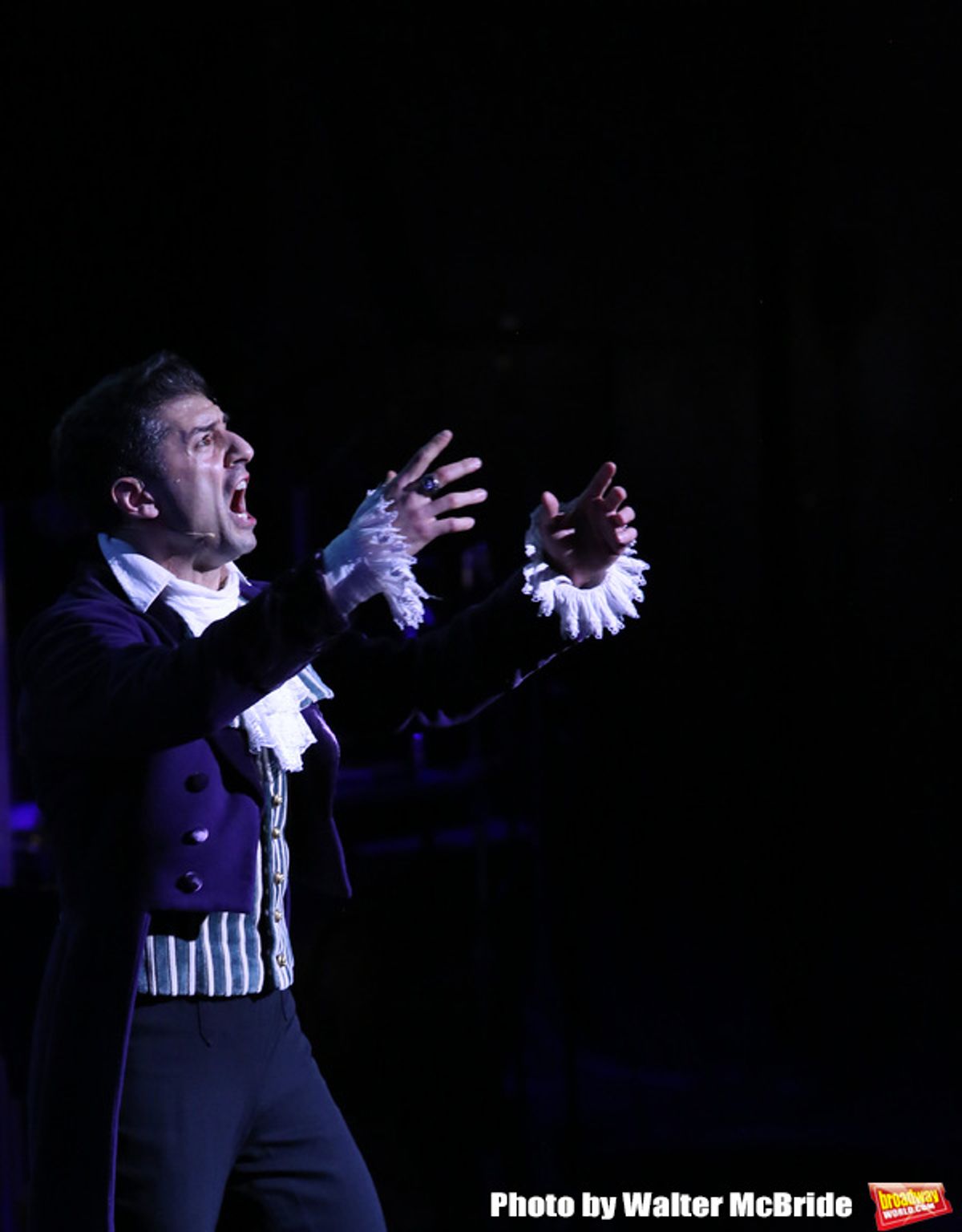 Tony Yazbeck at Tony Yazbeck, Laura Osnes, Corey Cott, and More in Action in THE SCARLET PIMPERNEL Concert