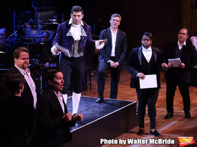 Tony Yazbeck with cast Photo