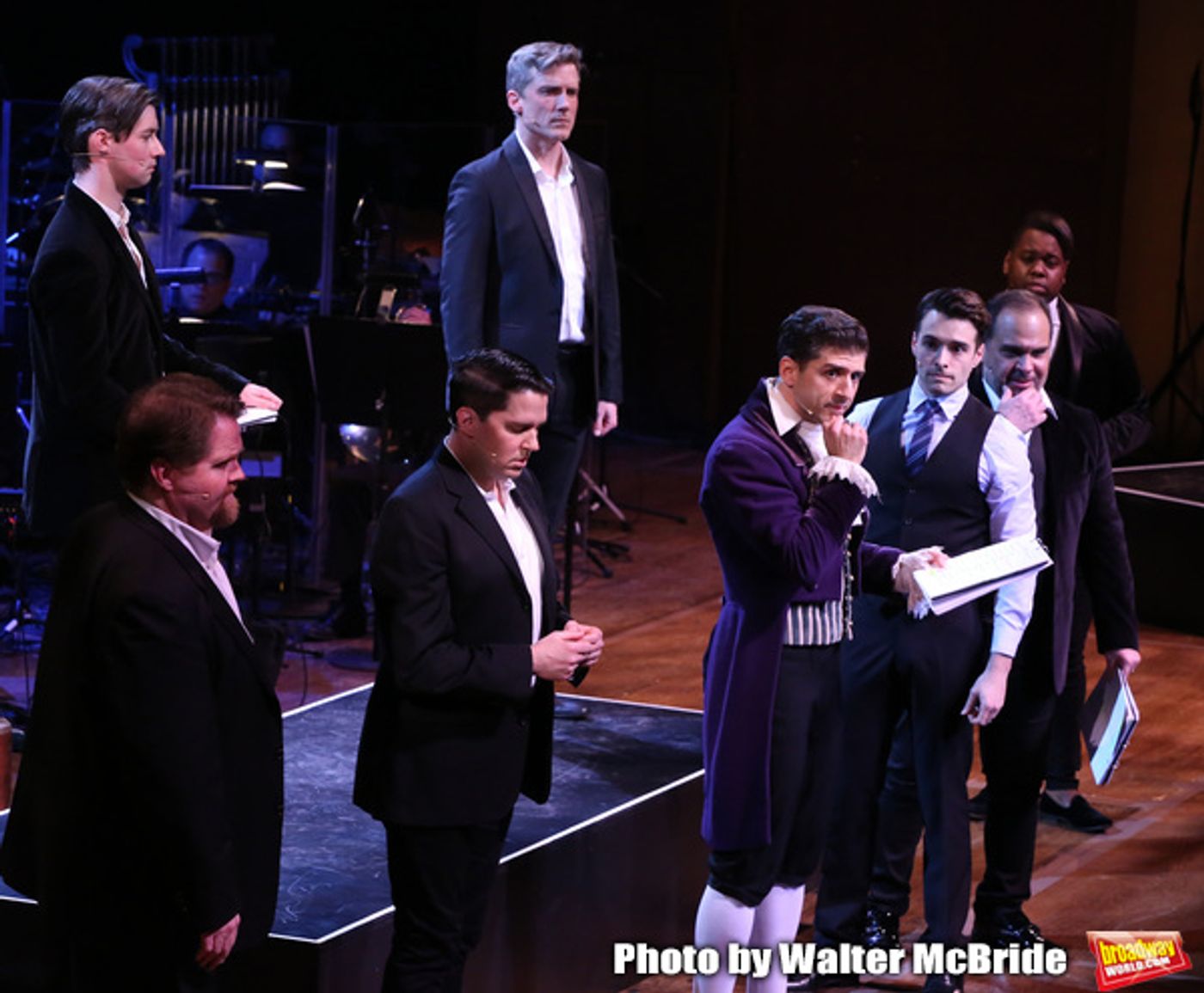 Photo Coverage: Tony Yazbeck, Laura Osnes, Corey Cott, and More in Action in THE SCARLET PIMPERNEL Concert  Image