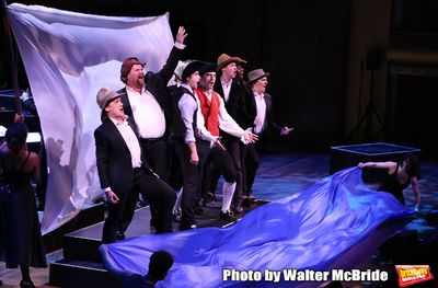 Kevin Kern, John Treacy Egan, Corey Cott, Tony Yazbeck, Chris Dwan, Alex Newell and c Photo