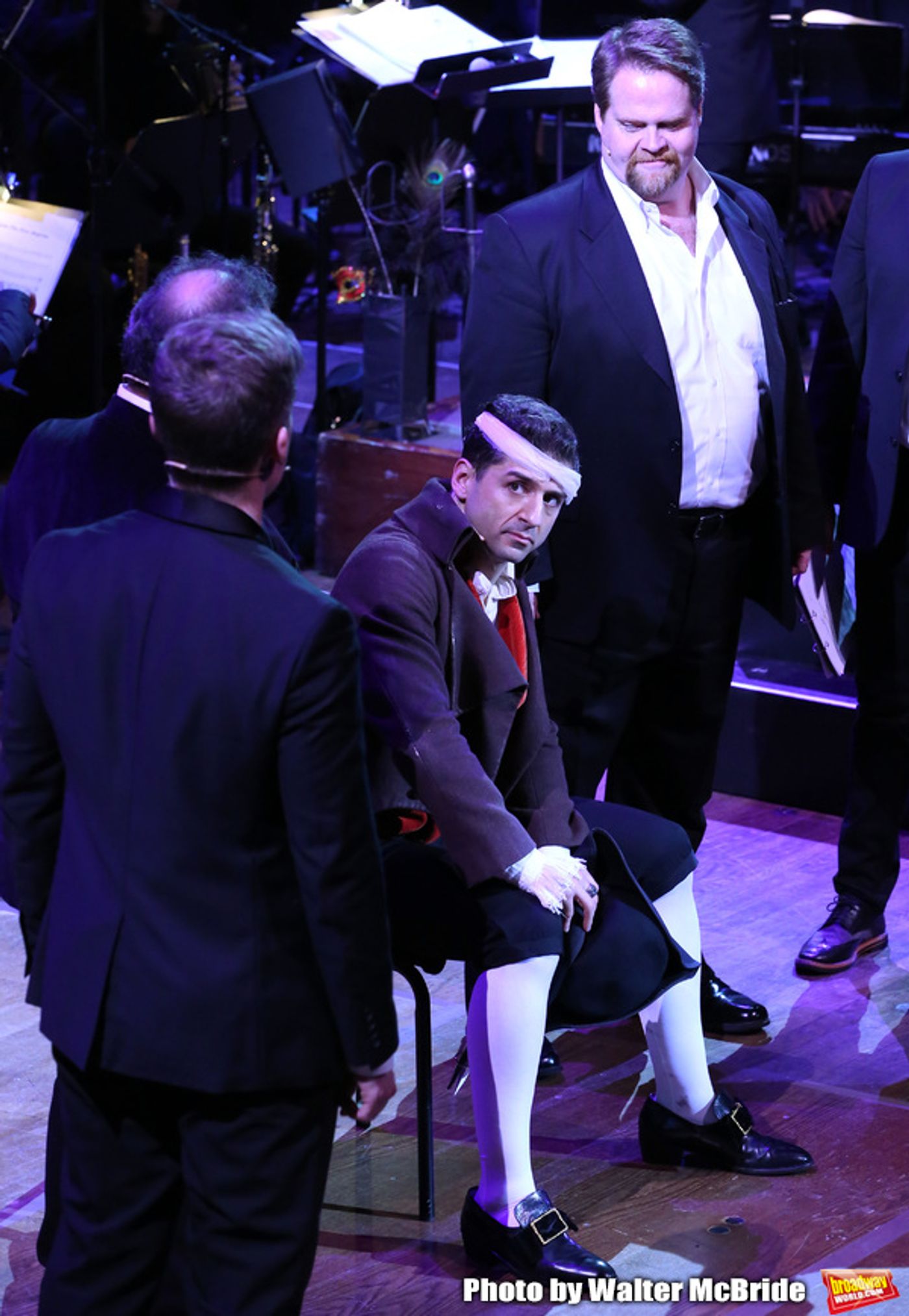 Photo Coverage: Tony Yazbeck, Laura Osnes, Corey Cott, and More in Action in THE SCARLET PIMPERNEL Concert  Image