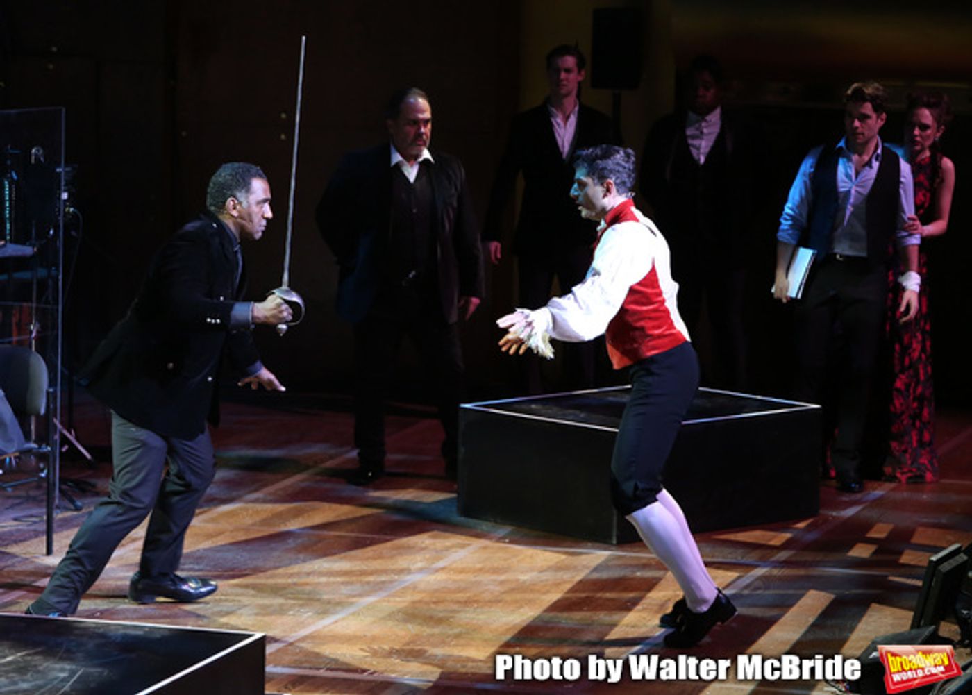 Photo Coverage: Tony Yazbeck, Laura Osnes, Corey Cott, and More in Action in THE SCARLET PIMPERNEL Concert  Image