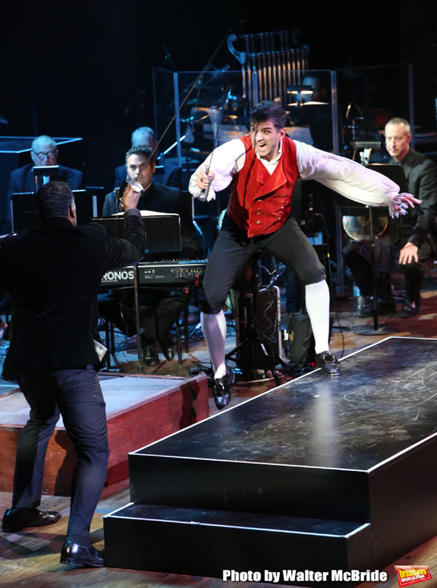 Photo Coverage: Tony Yazbeck, Laura Osnes, Corey Cott, and More in Action in THE SCARLET PIMPERNEL Concert  Image