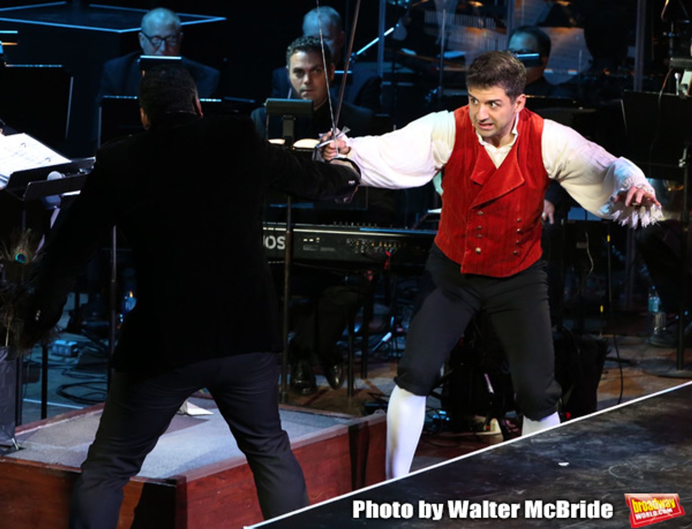 Photo Coverage: Tony Yazbeck, Laura Osnes, Corey Cott, and More in Action in THE SCARLET PIMPERNEL Concert  Image