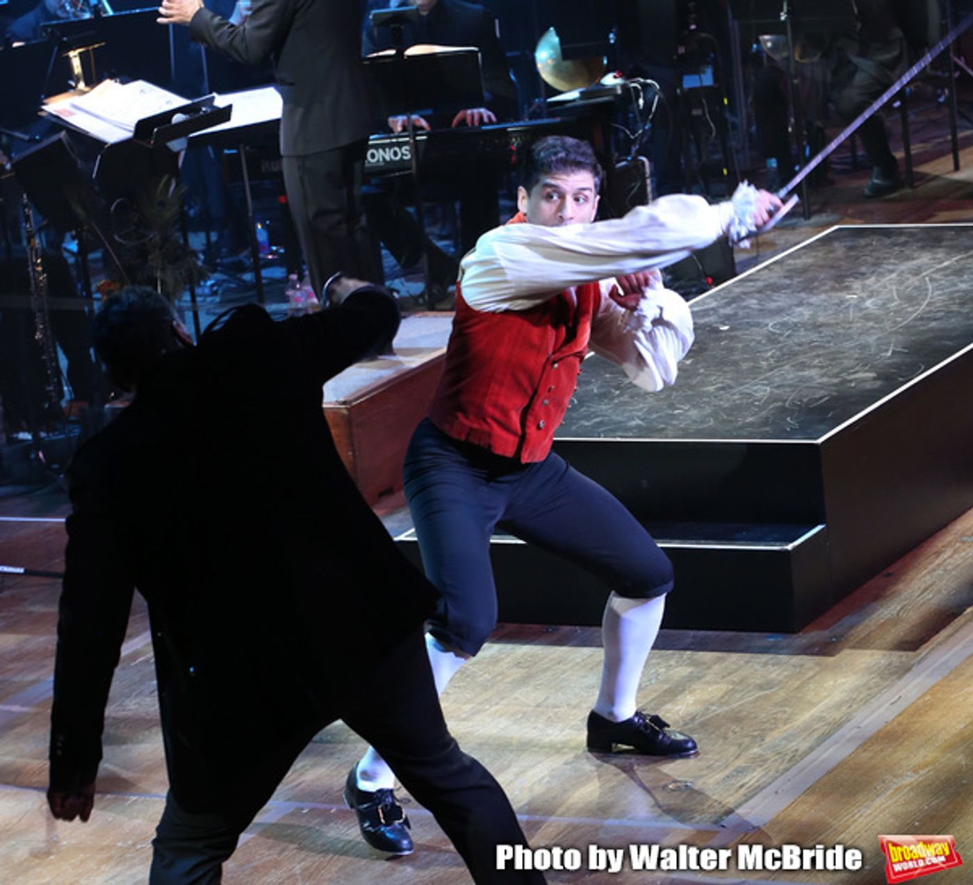 Photo Coverage: Tony Yazbeck, Laura Osnes, Corey Cott, and More in Action in THE SCARLET PIMPERNEL Concert  Image