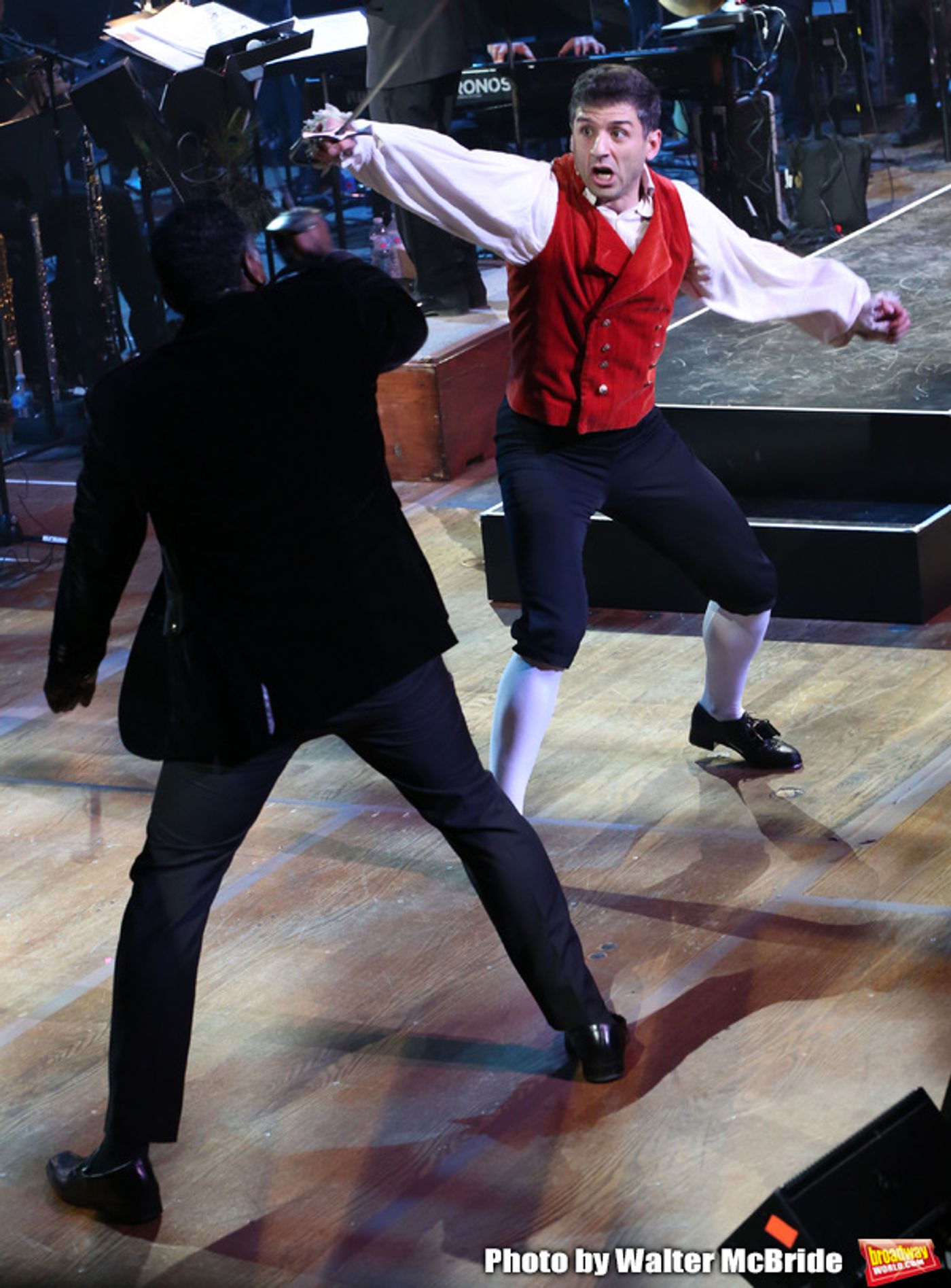 Photo Coverage: Tony Yazbeck, Laura Osnes, Corey Cott, and More in Action in THE SCARLET PIMPERNEL Concert  Image