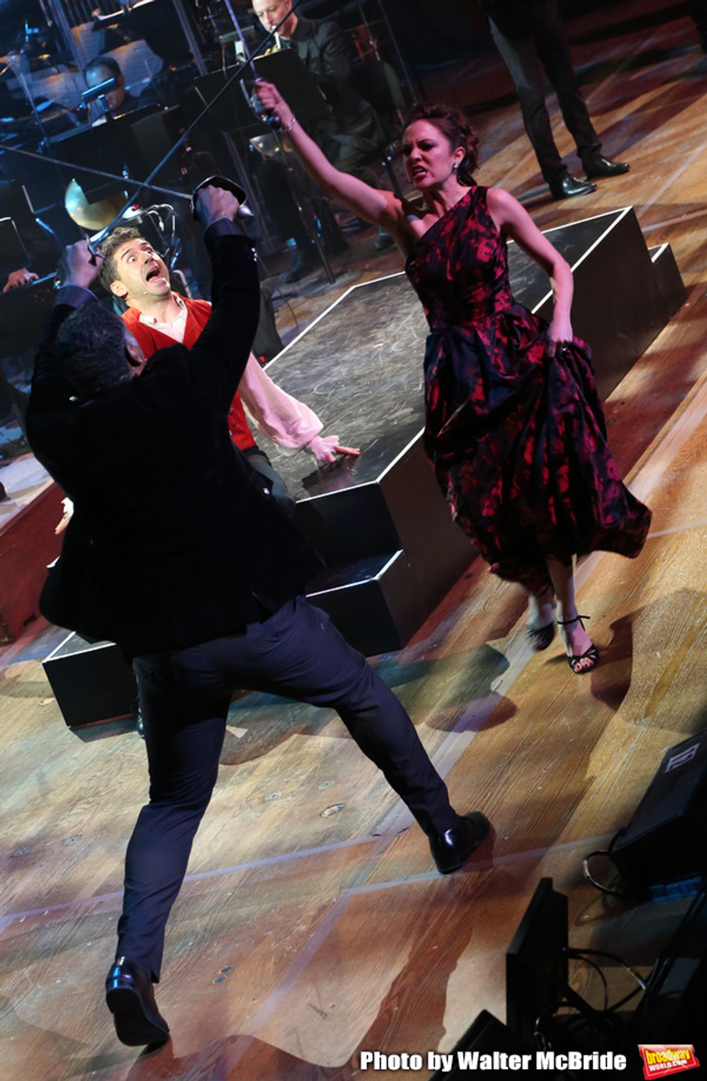 Photo Coverage: Tony Yazbeck, Laura Osnes, Corey Cott, and More in Action in THE SCARLET PIMPERNEL Concert  Image